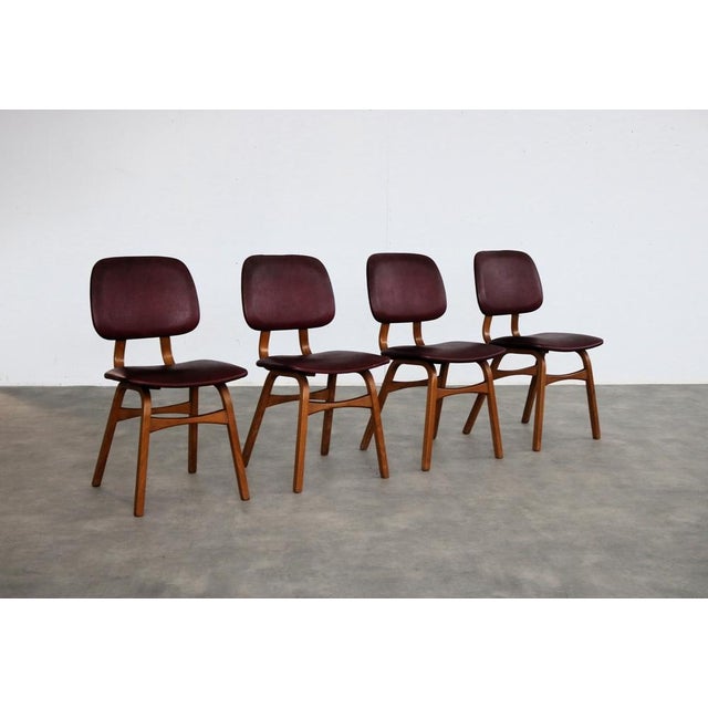 Vintage Dining Chairs, 1960s, Set of 4 For Sale - Image 9 of 9