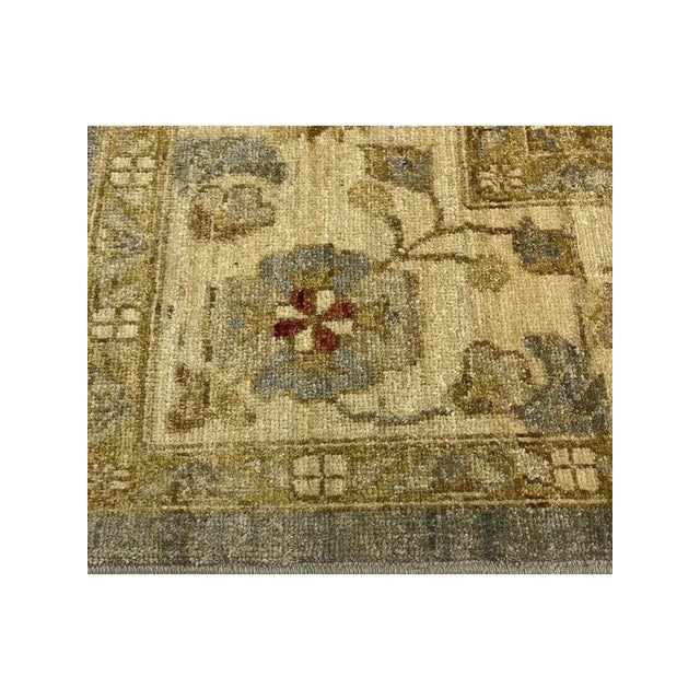 Handwoven Pakistani Peshawar Area Rug 6x9 For Sale - Image 12 of 12