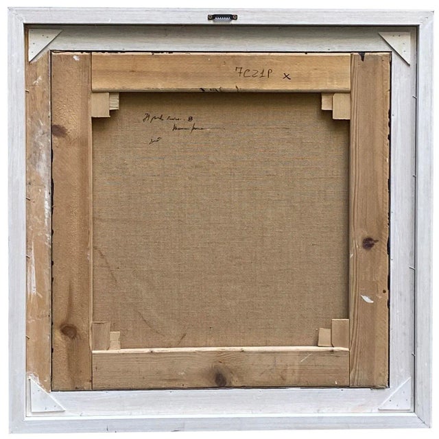 The Great Winter AM 8, Italian Abstract, Oil on Canvas Painting, Massimo D'Orta For Sale - Image 6 of 8