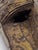Authentic Marka African Mask Mali - Hammered Brass & Copper Over Wood Tribal Art For Sale - Image 14 of 18