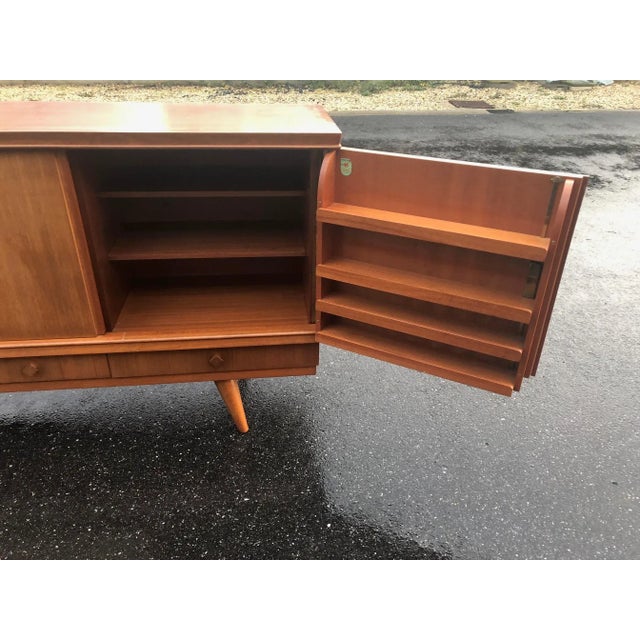 Teak Sideboard by Gaston Poisson For Sale - Image 11 of 13