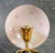 Metal French Bronze Sconces with Powder Pink Glass Shades, France, 1950s, Set of 2 For Sale - Image 7 of 10