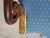 Antique Gondola Armchair in Walnut and Fabric For Sale - Image 14 of 18