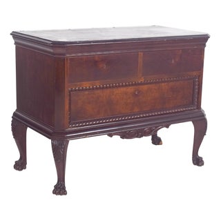Antique Portuguese Half Chest of Drawers, 1890s For Sale