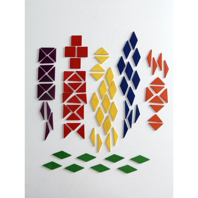 Mid-Century Parquetry Blocks For Sale - Image 10 of 14
