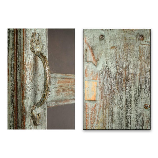 Painted Wooden Showcase For Sale - Image 3 of 5