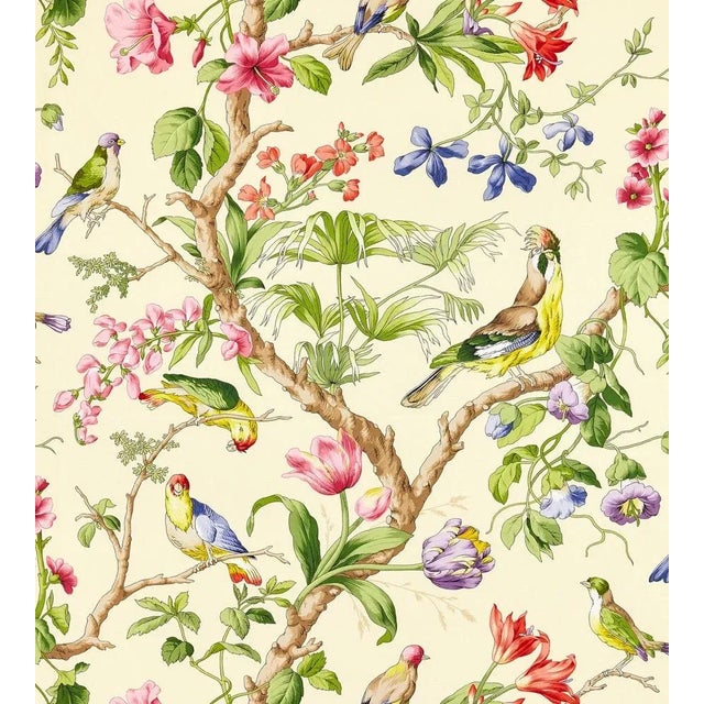 Traditional Sample - The House of Scalamandré Belize Fabric, Sunlit For Sale - Image 3 of 3