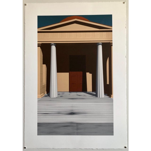 American Cindy Bernard, Location Proposal Iris Print Ed. 12 Architectural Study LA CAlifornia Modernist, 1997 For Sale - Image 3 of 3