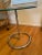 1980s 1980s 2 Mid Century Tubular Chrome & Round Glass Side End Accent Tables - Set of 2 For Sale - Image 5 of 9