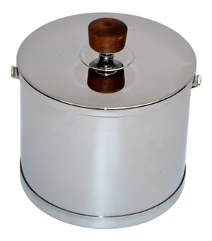 Atapco Inox Stainless Steel American Mid-Century Modern Ice Cooler Bucket, 1970