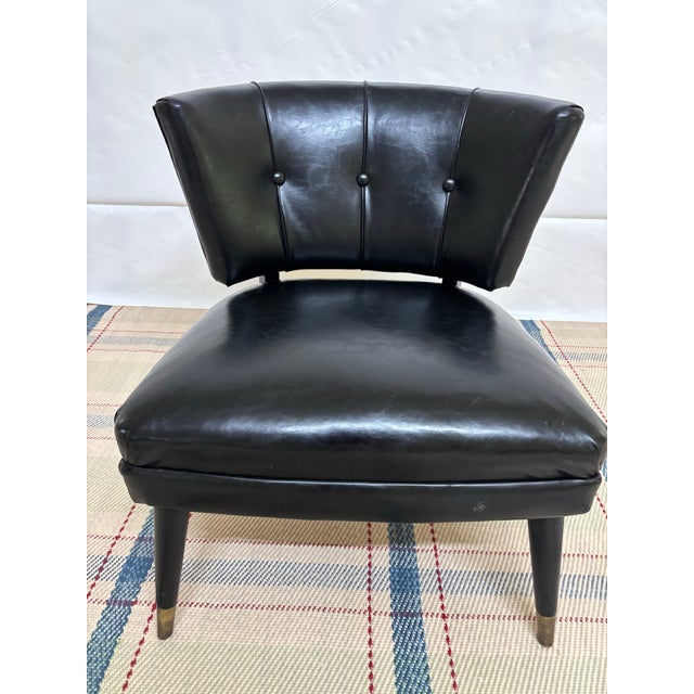 Set of Vintage Mid-Century Modern Slipper Lounge Chair by Kroehler For Sale - Image 12 of 12