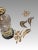 Metal Rare Messenger Phipson Antique Side or Occasional Table, Japanese Meiji Bronze With Cherubs (Putti), Glass & Gilt Top - England For Sale - Image 7 of 11