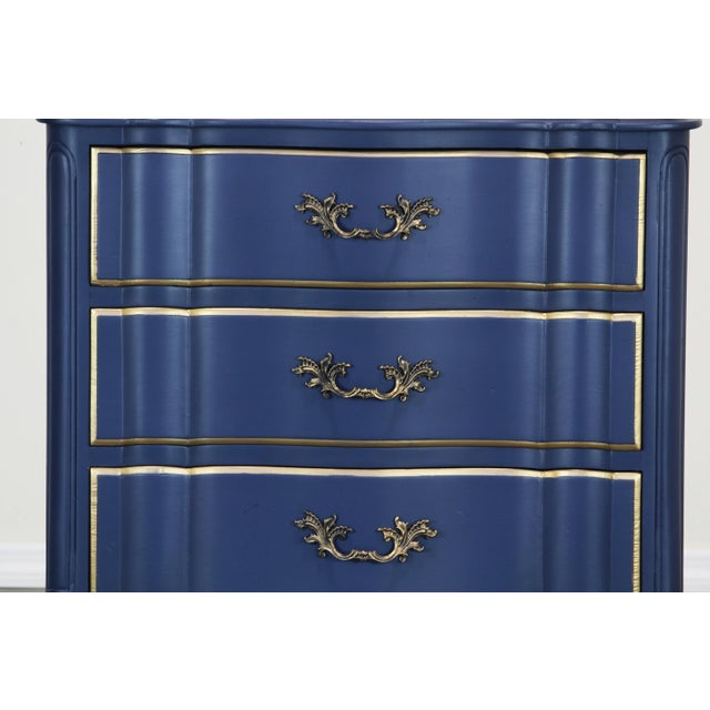 Vintage French Style Blue Nightstand For Sale In Miami - Image 6 of 7