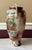 Japanese Vintage Japanese Hand Painted Porcelain Vase, Bird-Design, 12 3/4” T For Sale - Image 3 of 12