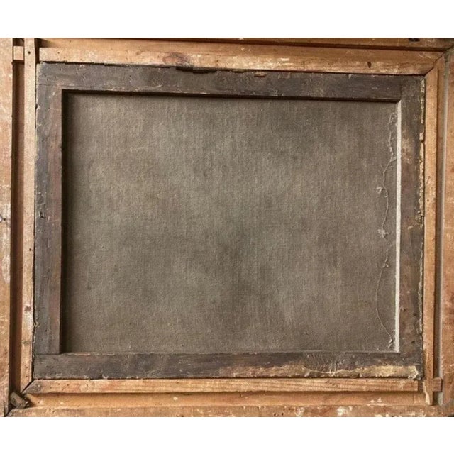 French achool 18th century "Battle". 46cm x 67cm. Oil on canvas. Good condition.