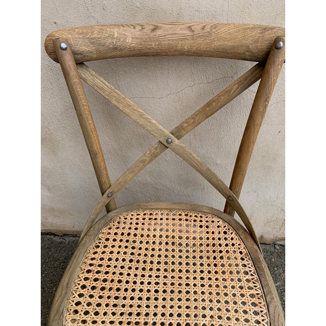 Restoration Hardware Madeleine Rattan Side Chairs Set Of 6 Chairish