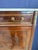 18th Century French Louis XVI Flam Mahogany Secretary Desk Carrara Marble Top For Sale - Image 12 of 12