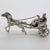 Italian Vintage Italian Handmade Genuine Sterling Silver 925 Romantic Carriage Figurine For Sale - Image 3 of 11