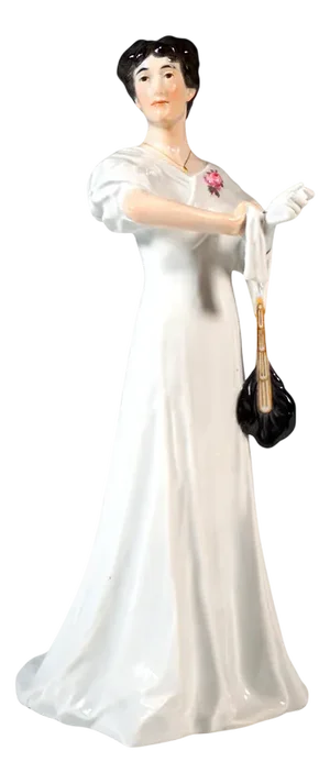 Art Nouveau Meissen Figurine Ballroom Lad attributed to Rudolf Hentschel, 1910