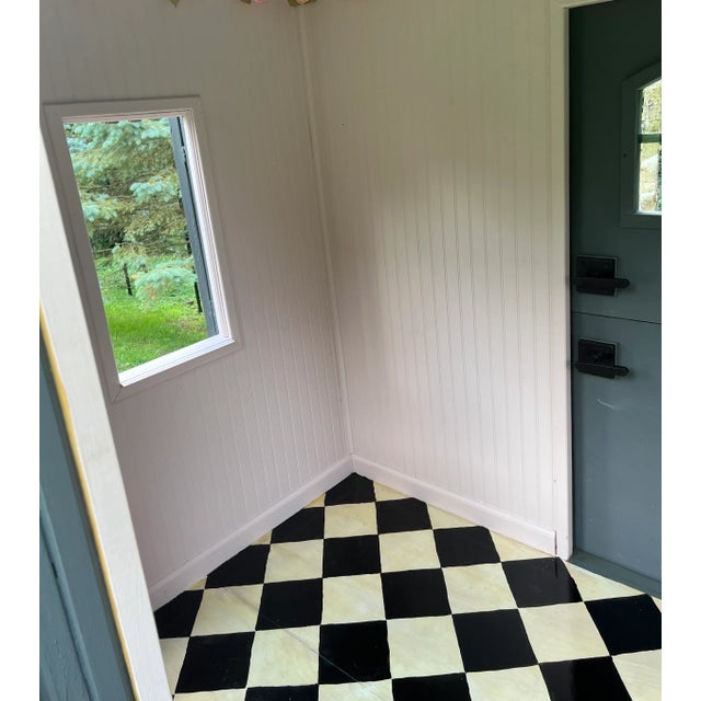 French Style Garden Folly Slate Roofed Chalet Folly, 1940 For Sale - Image 11 of 11