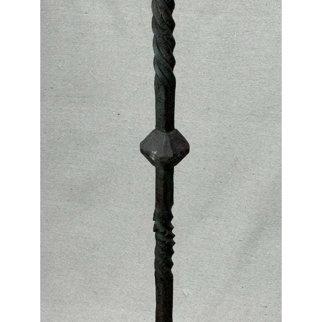 Arts & Crafts Attributed Samuel Yellin Wrought-Iron Plant Stand, Early 20th Century For Sale - Image 3 of 7