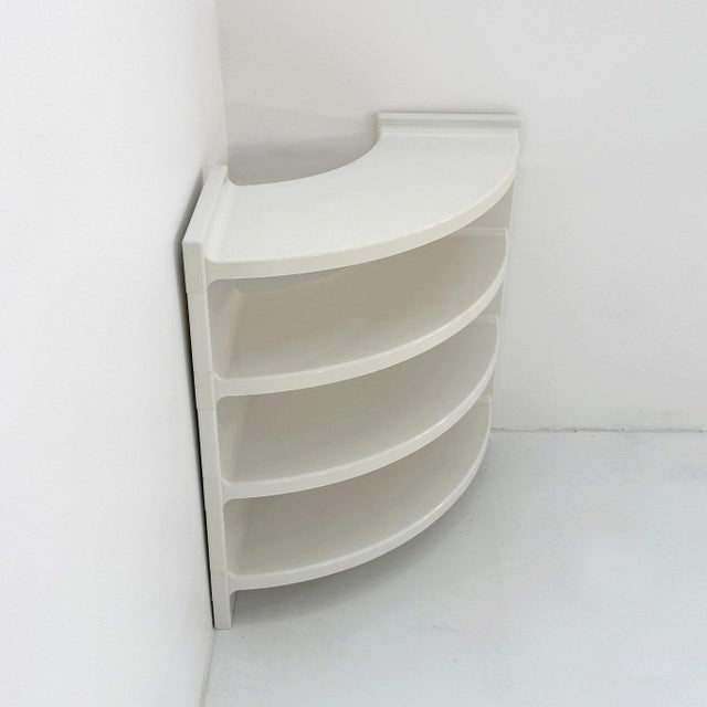 Postmodern Corner Shelf by Olaf Von Bohr for Flair, 1970s For Sale - Image 3 of 10