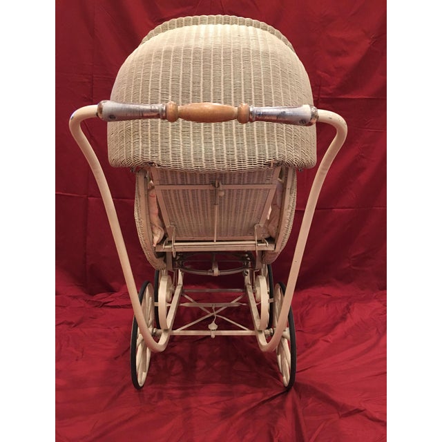 Vintage Wicker Baby Buggy Chairish