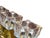 Gaetano Sciolari 1960s Italian Sciolari Murano Glass Cubes & Brass Sconces - Set of Six For Sale - Image 4 of 7
