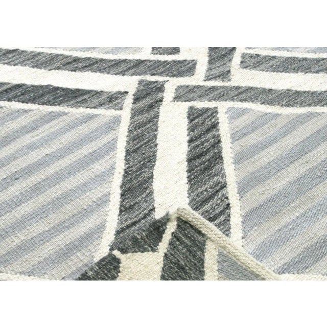 Contemporary Scandinavian Design Kilim For Sale - Image 4 of 6