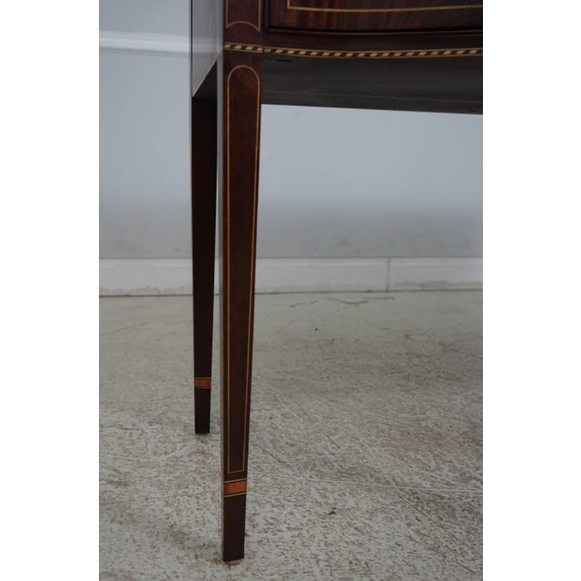 Wood Stickley Inlaid Federal Style Mahogany Sideboard For Sale - Image 7 of 12