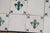 1900s Portuguese Fleur-De-Lis & White Large Antique Tiles Set of Twenty For Sale - Image 6 of 18