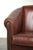 English Sheepskin Club Armchair with Decorative Nails For Sale - Image 10 of 14