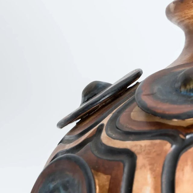 Beige Ceramic Pendant Light, Denmark, 1970s For Sale - Image 8 of 12