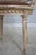 French Louis XV Cane Back Painted Vanity Stool For Sale - Image 9 of 18