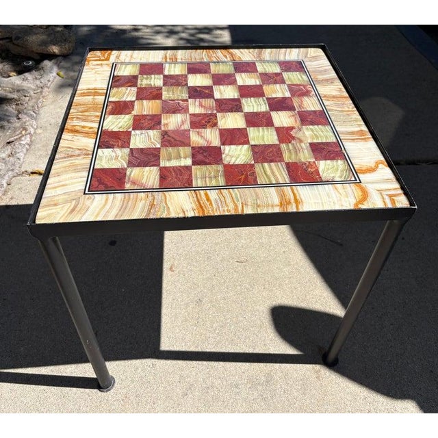 This is quite unusual and in wonderful neutral colors. The large oversize game board has a double black inner border. The...