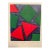 1992 Terry Parmelee Red Right Return Woodcut For Sale