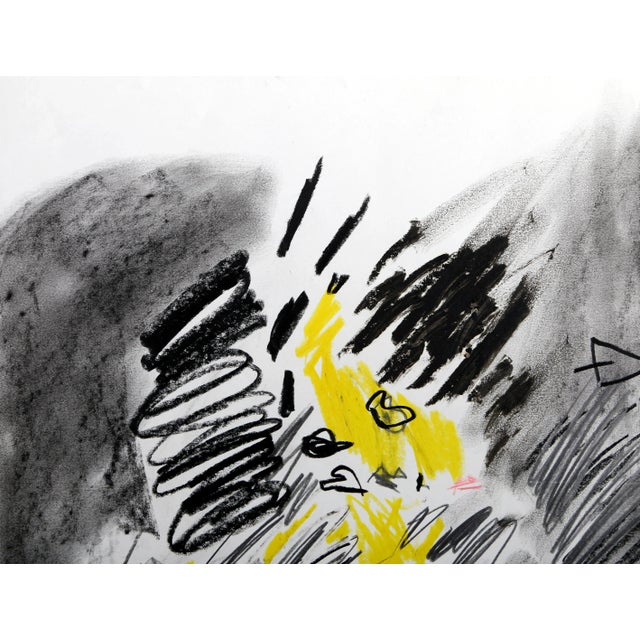 DON'T Unknown Artist Charcoal and Mixed Media on paper, signed "Saito" lower right Size: 24 x 18 in. (60.96 x 45.72 cm)