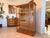 Biedermeier Glass-Fronted Poplar Display Cabinet For Sale - Image 17 of 17