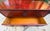 Vintage Red Lacquered Medallion 2 Drawer Commode, Chest of Drawers For Sale - Image 9 of 12