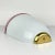 White and Red Murano Wall Lamp from Itre, Italy, 1980s For Sale - Image 7 of 13