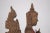 Burmese Artist, Kinnara & Kinnari Figures, Wooden Sculptures, Set of 2 For Sale - Image 6 of 13