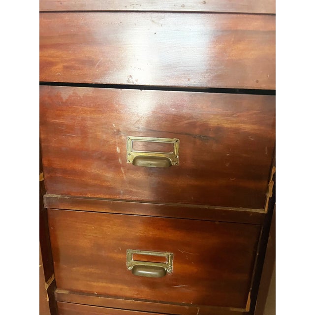 Antique Filing Cabinet, 1890s For Sale - Image 4 of 8