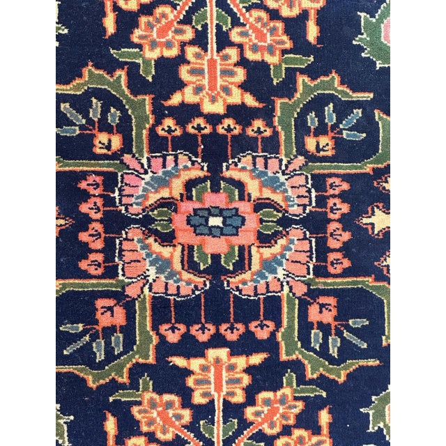 1980s Small Vintage Sarouk Rug, 1980s For Sale - Image 5 of 17