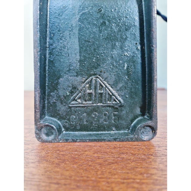 Vintage German Banker's Lamp, 1920s For Sale - Image 17 of 18