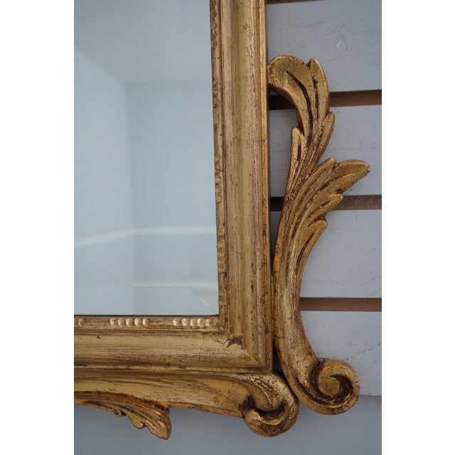 Gold Decorative Crafts Gold Frame Designer Mirror For Sale - Image 8 of 12