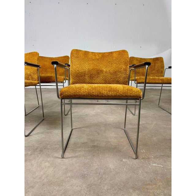 Set of six Giano chairs by Kazuhide Takahama for Cassina, 1960s, Italy An elegant set consisting of six Giano chairs,...