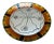 Vintage 1980’s Memphis Style Hand Painted Glass Platter by Kay Young For Sale