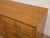 Chestnut Mid 20th Century Nine Drawer Elmwood Dresser For Sale - Image 8 of 9