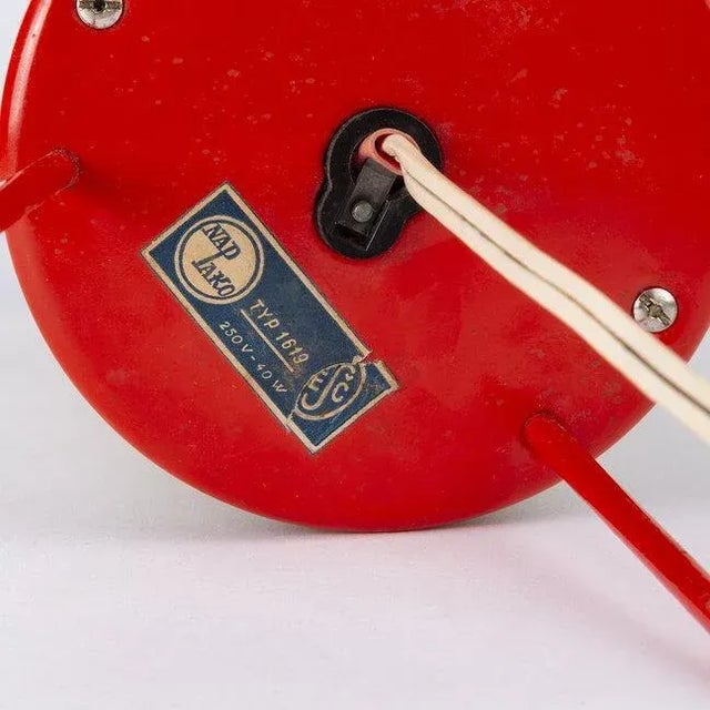 1960s Model 1619 Table Lamp by Josef Hůrka for Napako For Sale - Image 5 of 10