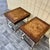 Traditional A Pair of Neoclassical Revival Burl Wood Side Tables by Lane Furniture Circa 1970s. For Sale - Image 3 of 18